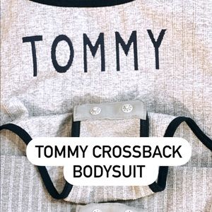 Tommy bodysuit with adjustable straps